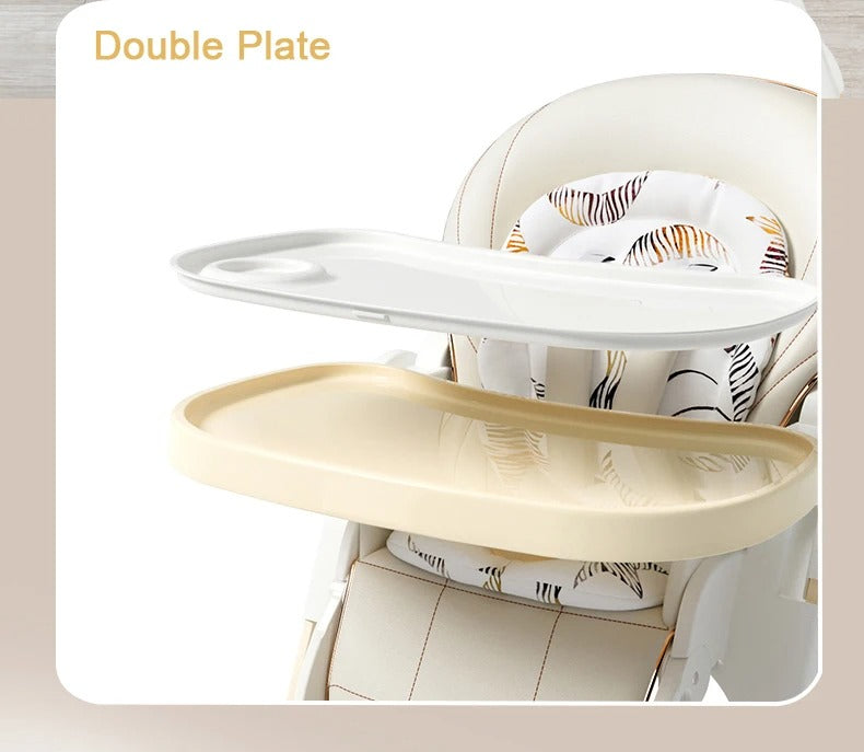 Hoge kwaliteit baby eetstoel wit