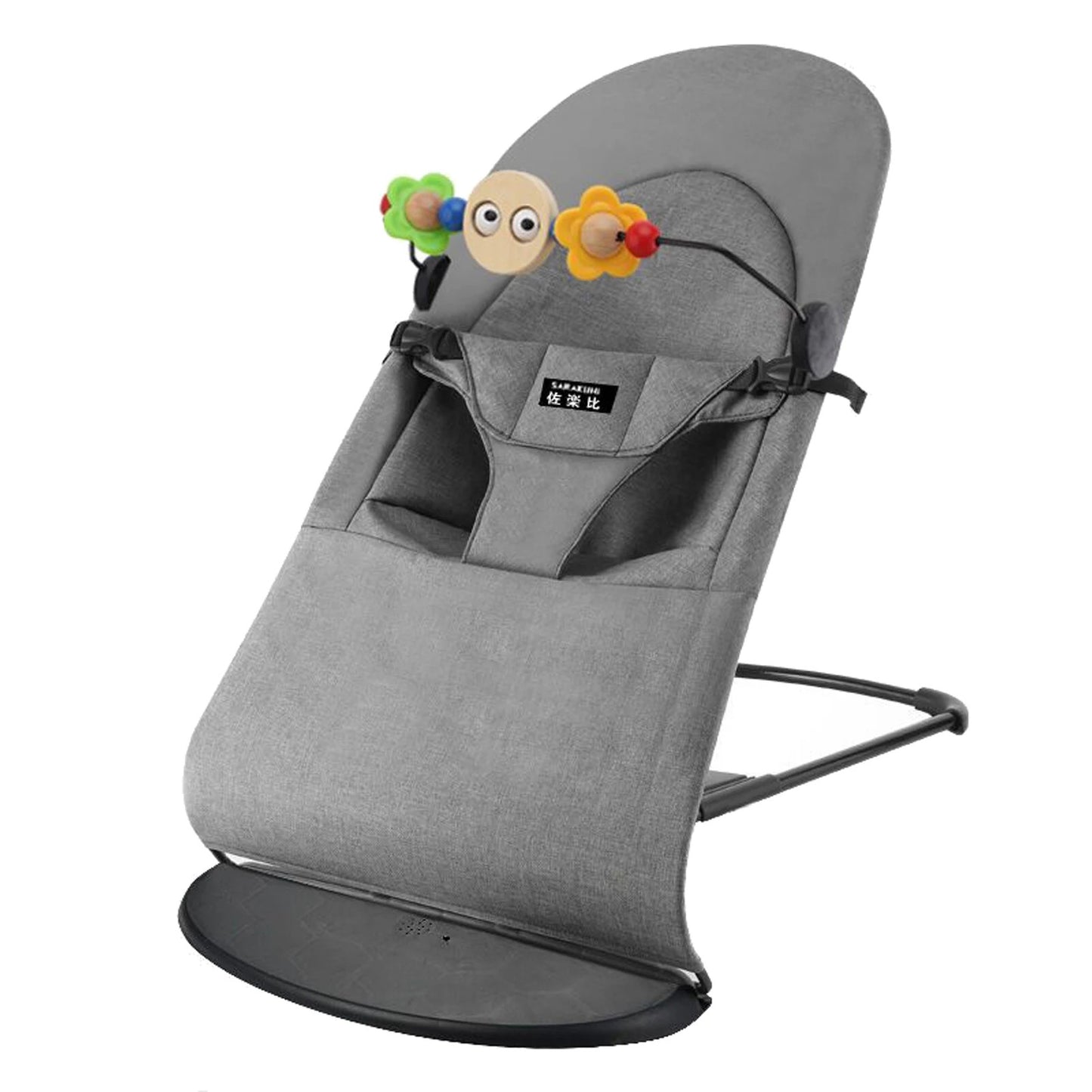 Baby wipstoel grijs