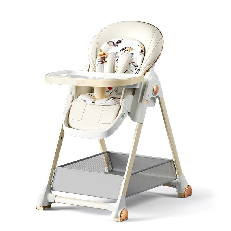 Hoge kwaliteit baby eetstoel wit