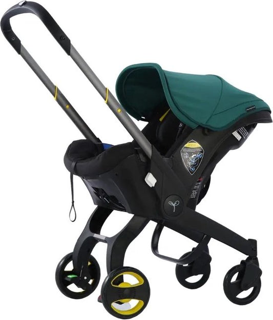 Luxe opvouwbare wandelbuggy groen